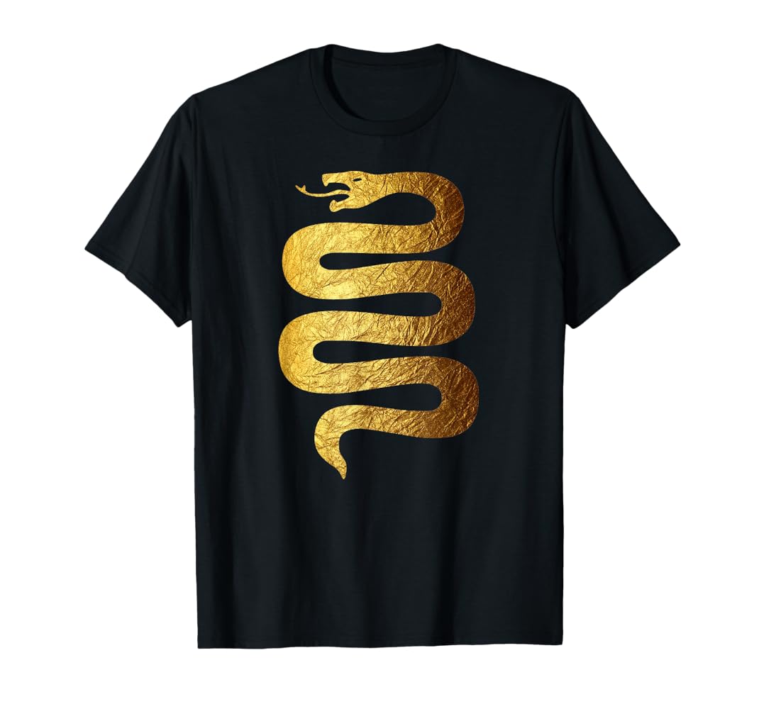 メンズウェア GOOLD GOLF ROCKERS TEAM LOGO SNAKE TEE Amazon.com: Gold Snake Shirt-Reptile Snake T-shirt for Kids